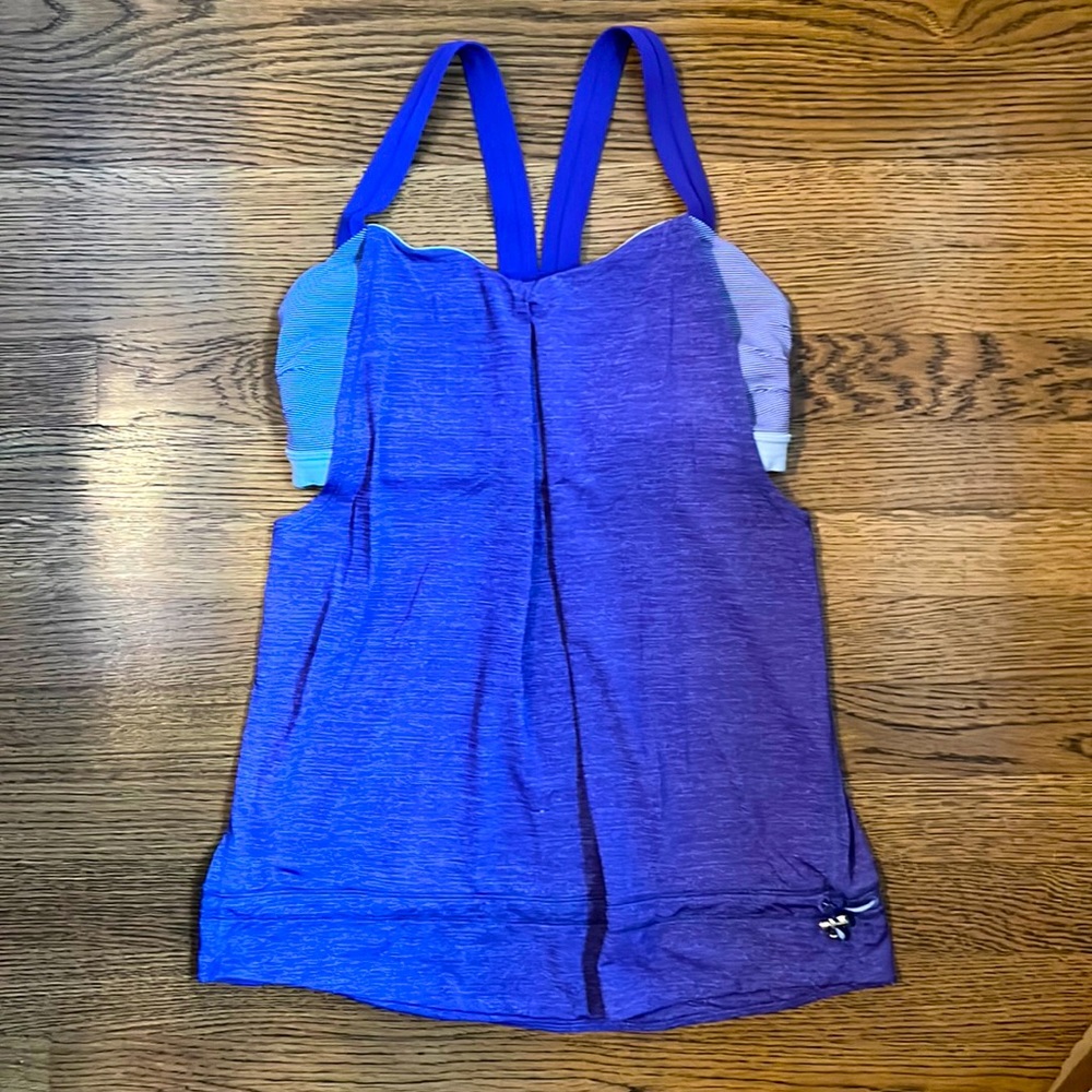 LuluLemon Purple sports bra tank